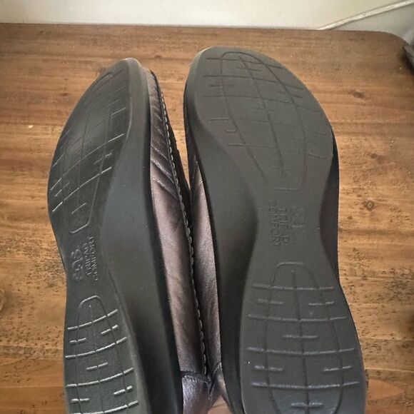 SAS Tripad Comfort Women's Size 8M Shoes Mary Jane Adjustable Strap Metallic - Picture 4 of 4